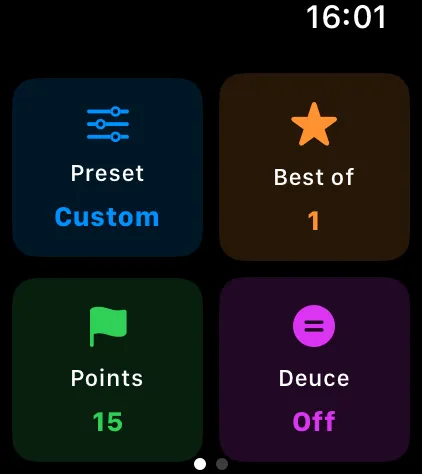Settings custom rules